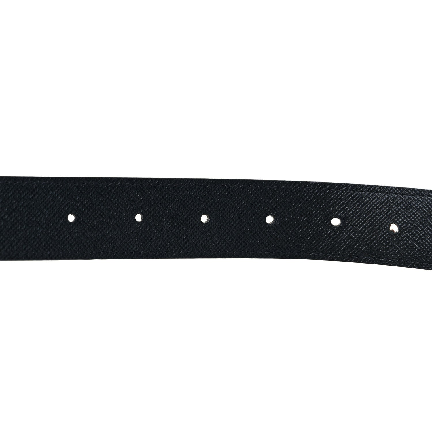 Louis Vuitton Calfskin Monogram 30mm LV Initiales Reversible Belt 75 30 Black 4 of 4