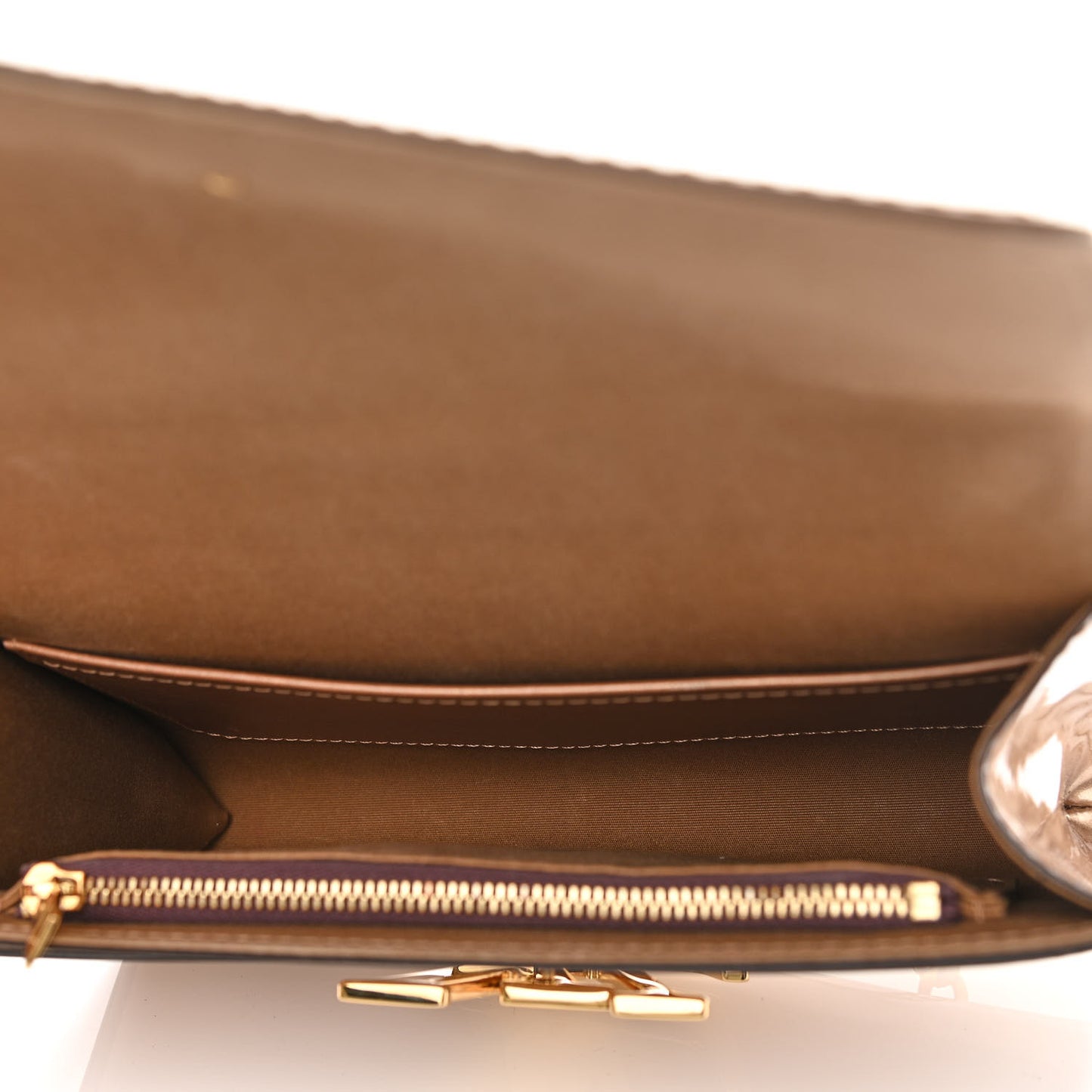 Patent Chain Louise MM Beige