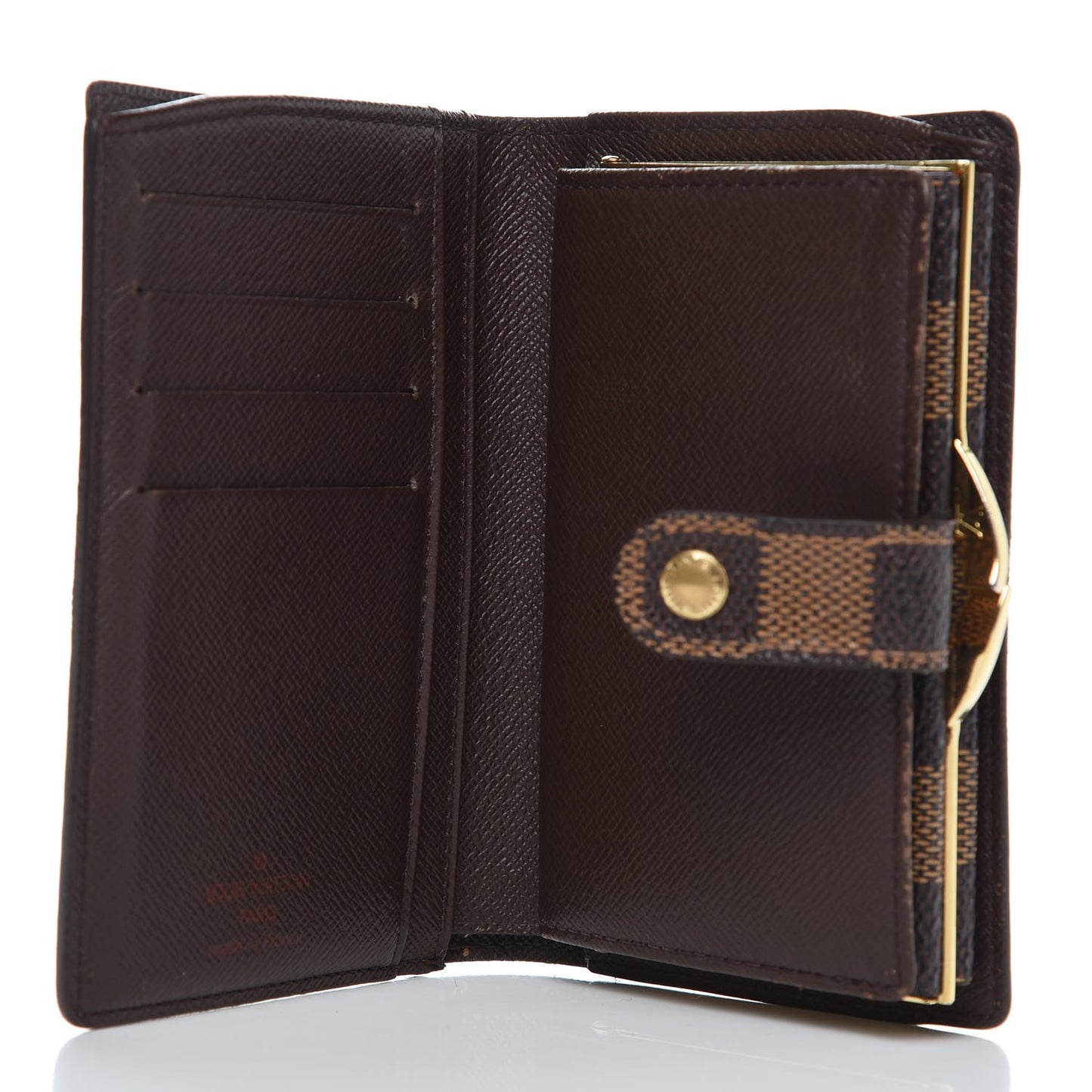 Damier Ebene French Purse Wallet