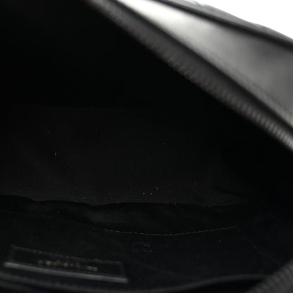 Saint Laurent Calfskin Matelasse Monogram Monochrome Lou Camera Bag Black 5 of 9