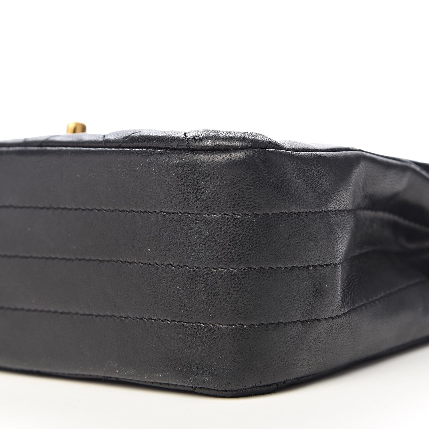 Chanel Lambskin Quilted Small Single Flap Black 13 of 15