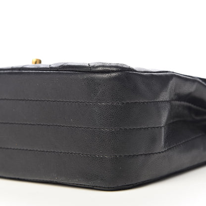Chanel Lambskin Quilted Small Single Flap Black 13 of 15