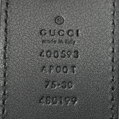 Gucci Calfskin Double G 40mm Belt 75 30 Black 5 of 5
