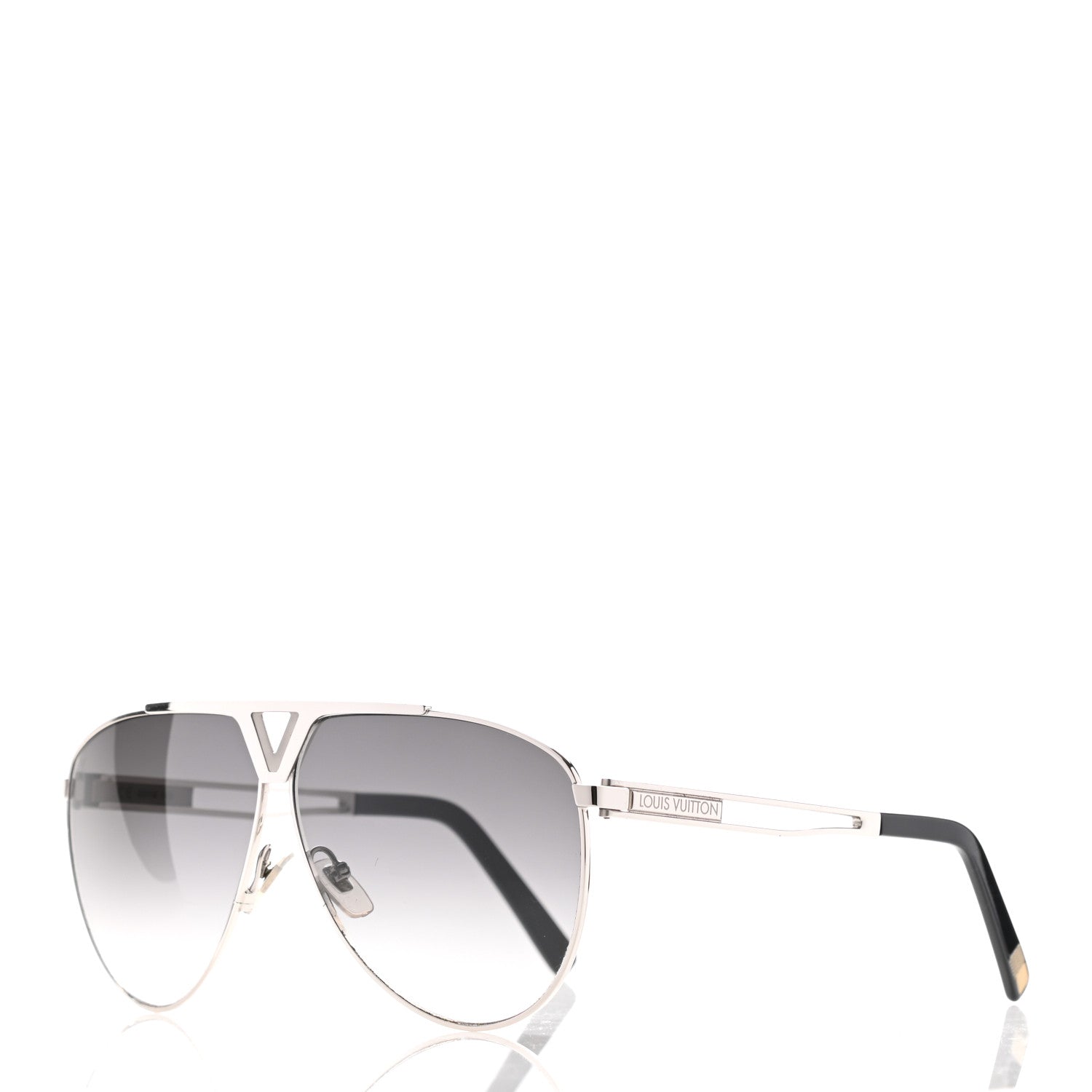 Louis Vuitton Tonca Sunglasses Z2315U Silver 1 of 7