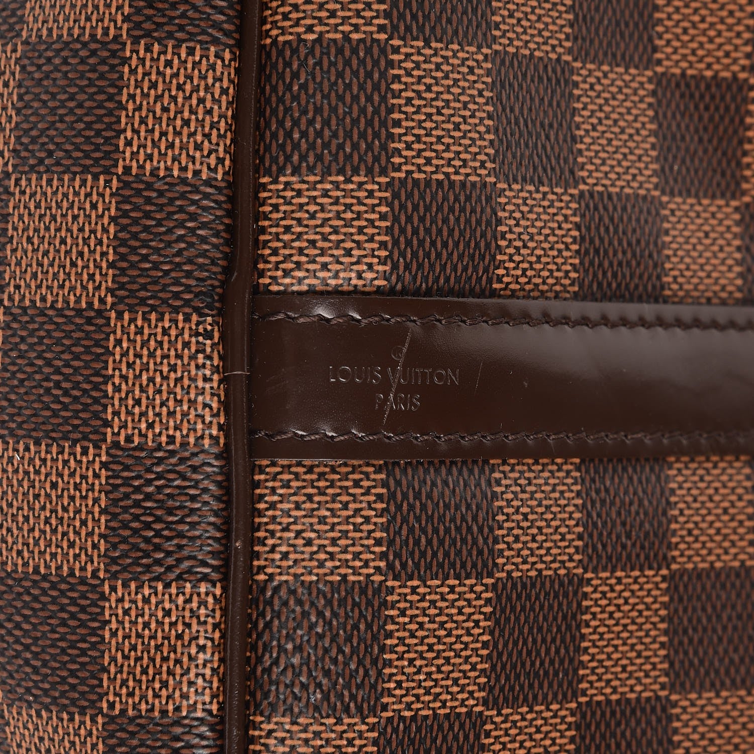 Louis Vuitton Damier Ebene Speedy Bandouliere 30 7 of 11
