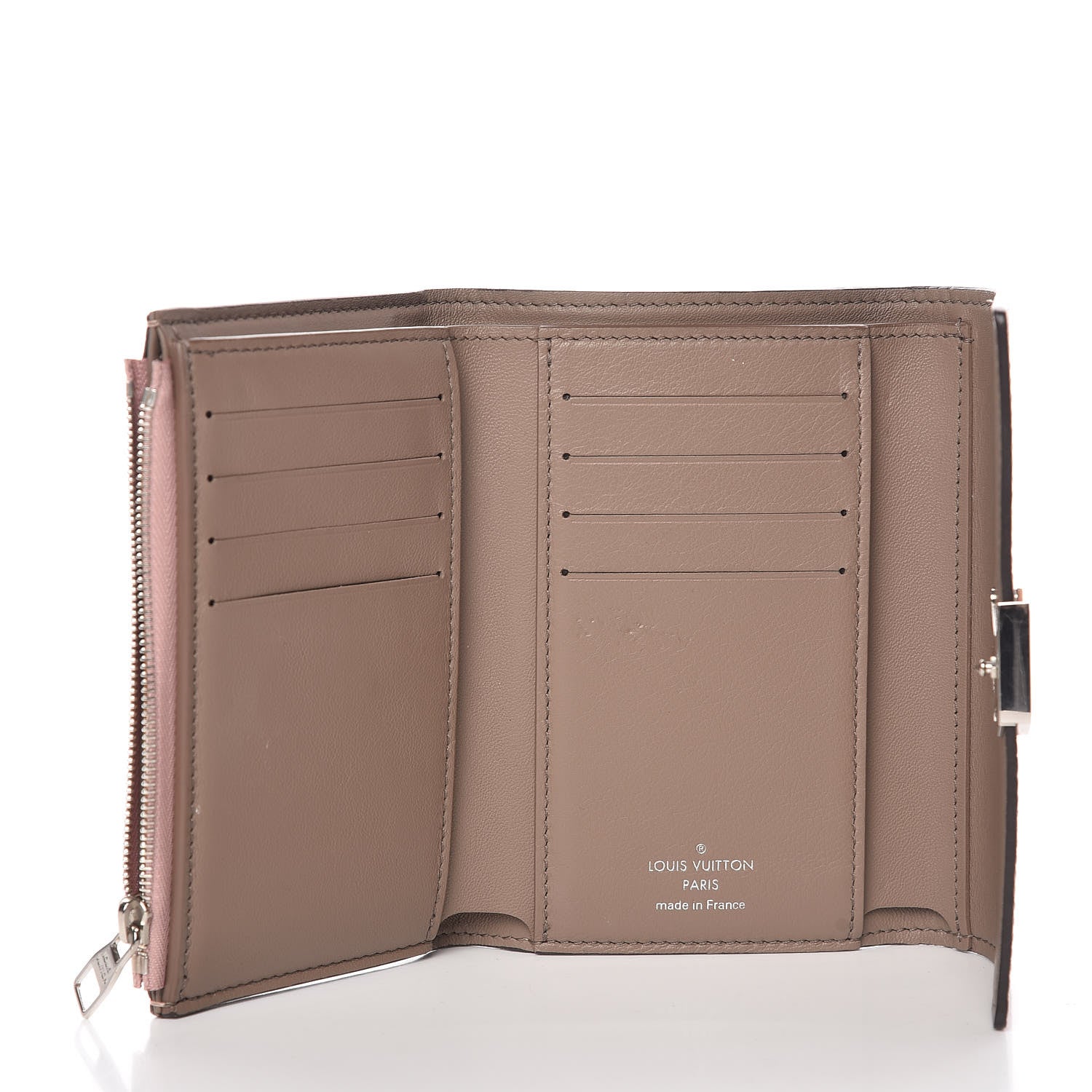 Louis Vuitton Taurillon Capucines Compact Wallet Magnolia 5 of 12