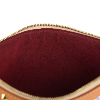 Louis Vuitton Monogram Multicolor Pochette Accessories White 6 of 8