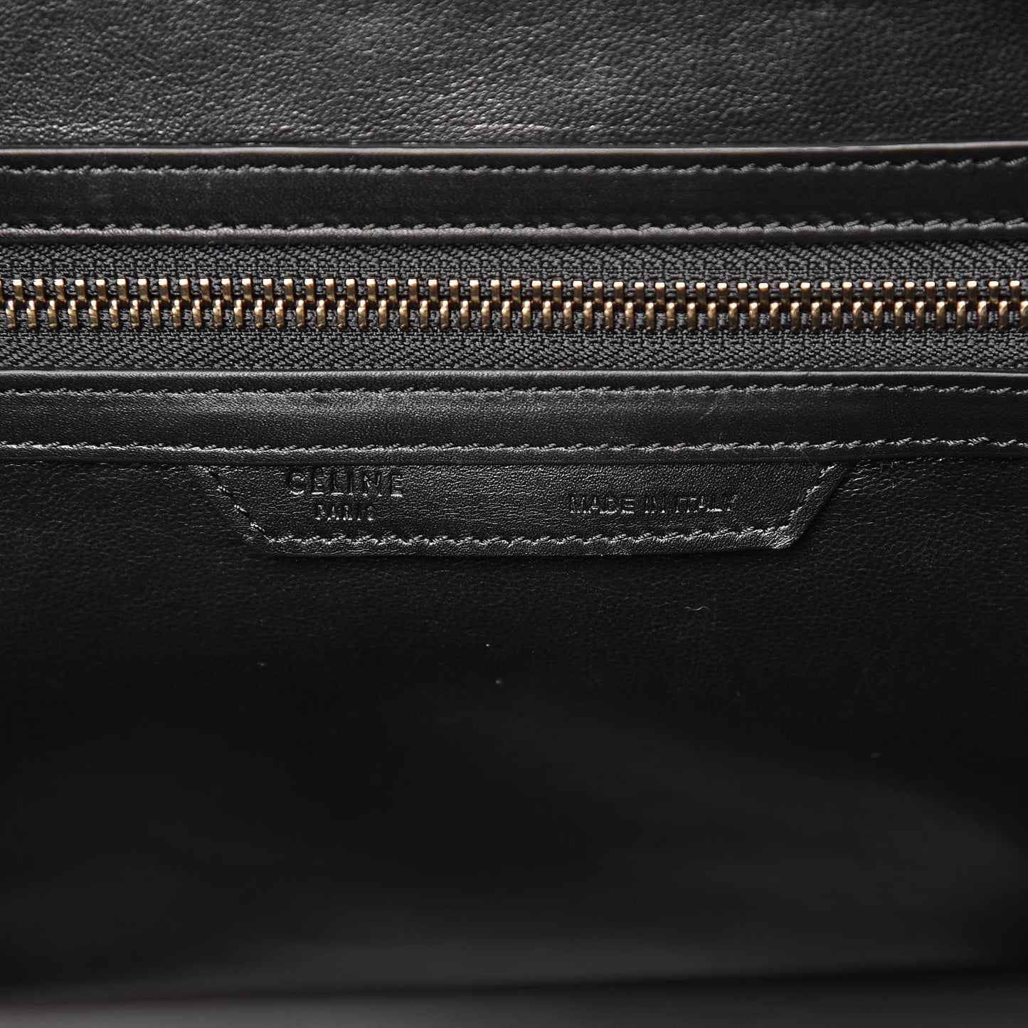Python Smooth Calfskin Mini Luggage Black White