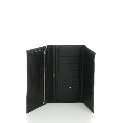 Hermes Chevre Mysore Bearn Tri-Fold Wallet Black 7 of 11
