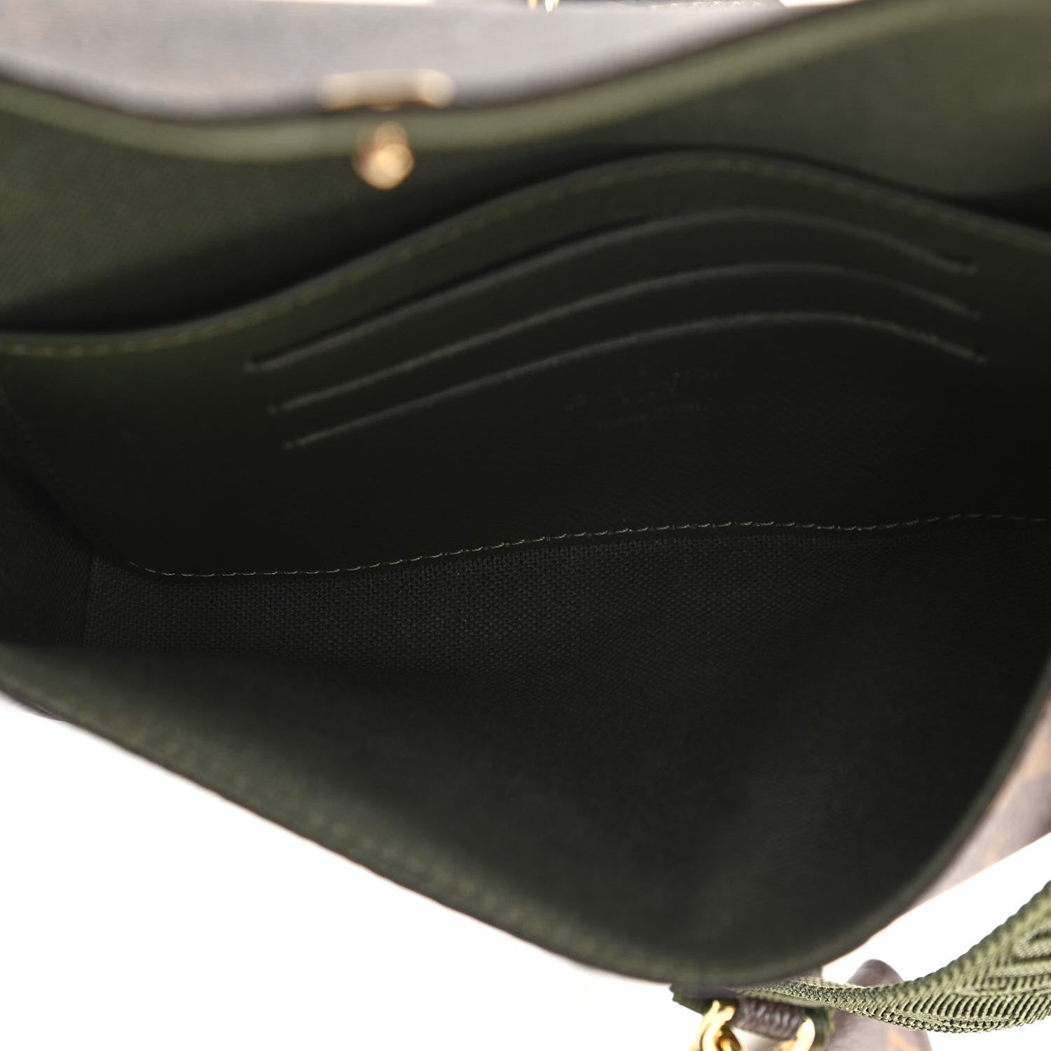 Louis Vuitton Monogram Felicie Strap & Go Kaki 5 of 10