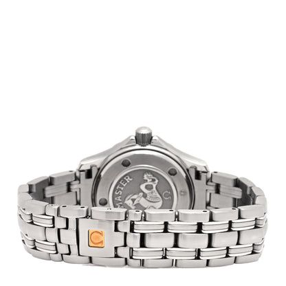 Omega Stainless Steel Diamond 28mm Seamaster Diver 300M Quartz Watch Black 212.30.28.61.51.001 3 of 4