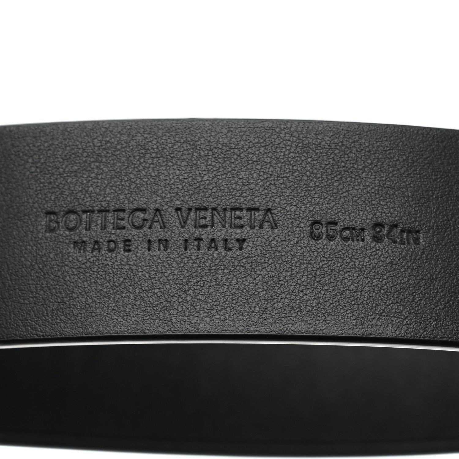Bottega Veneta Calfskin Belt 85 34 Black 3 of 5