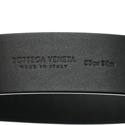 Bottega Veneta Calfskin Belt 85 34 Black 3 of 5