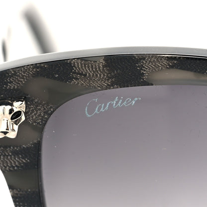Cartier Panthere De Cartier Sunglasses Tortoise Grey 7 of 8