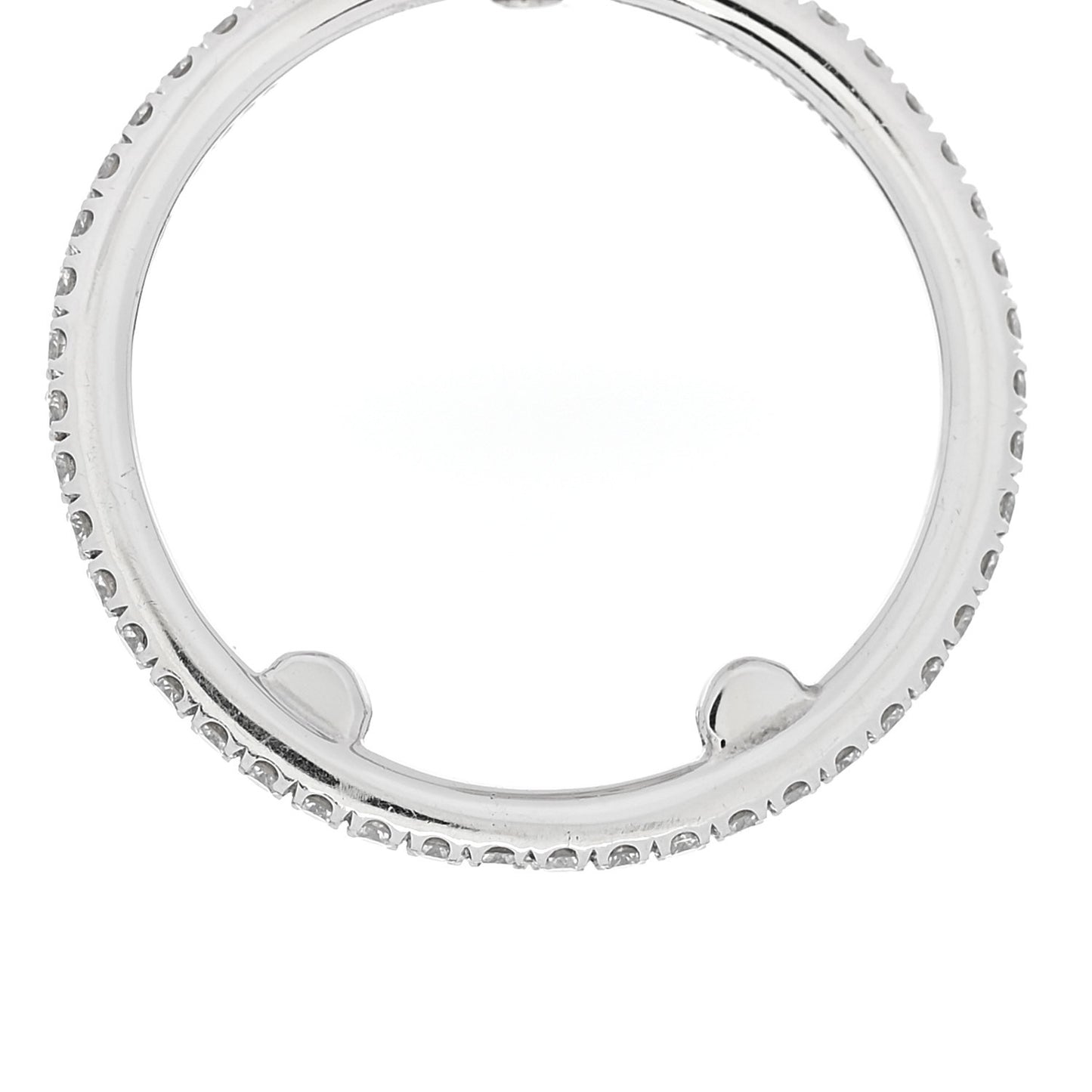 Platinum Diamond 1.01ct The One Oval Shaped Micropave Engagement Ring 49 4.75
