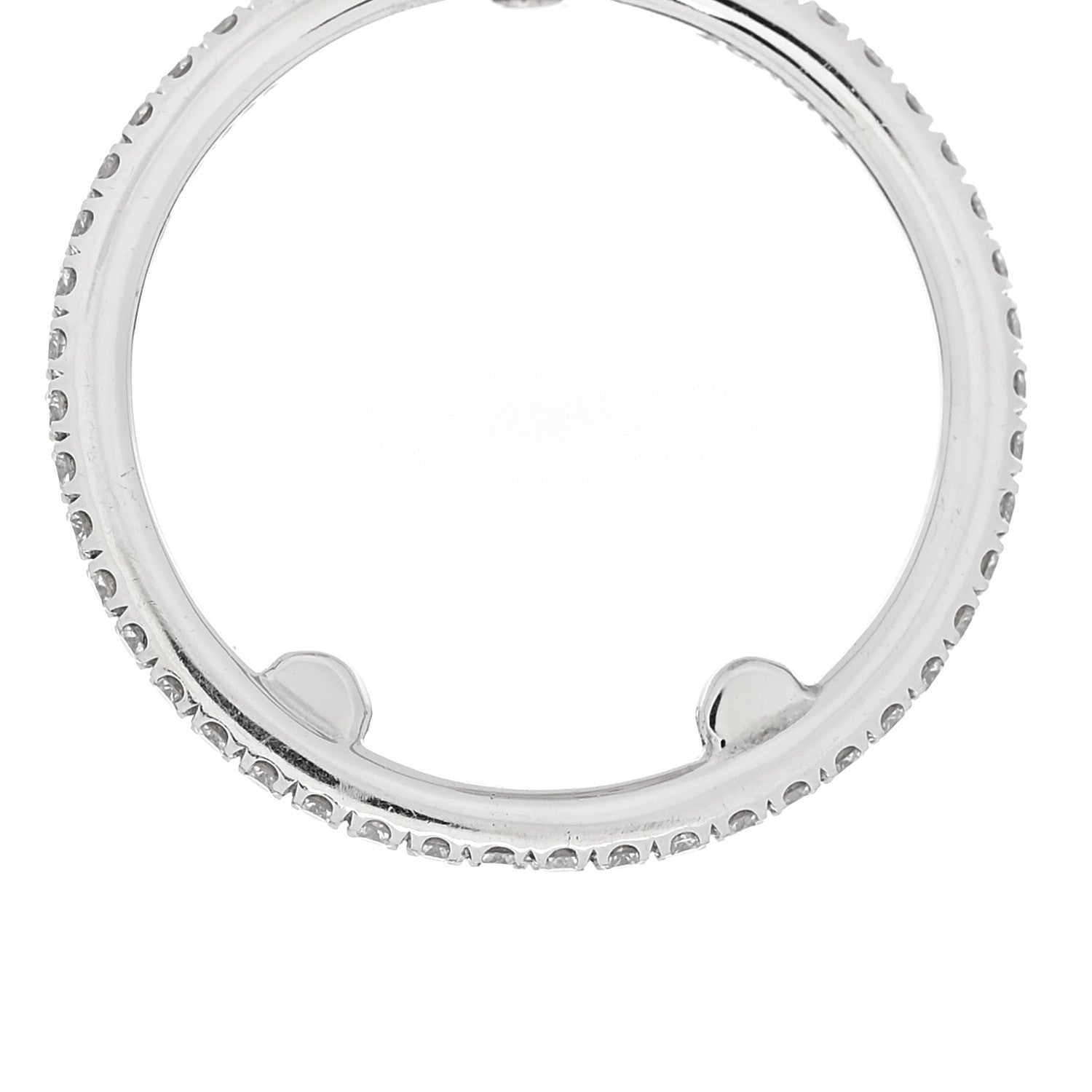 Harry Winston Platinum Diamond 1.01ct The One Oval Shaped Micropave Engagement Ring 49 4.75 6 of 8