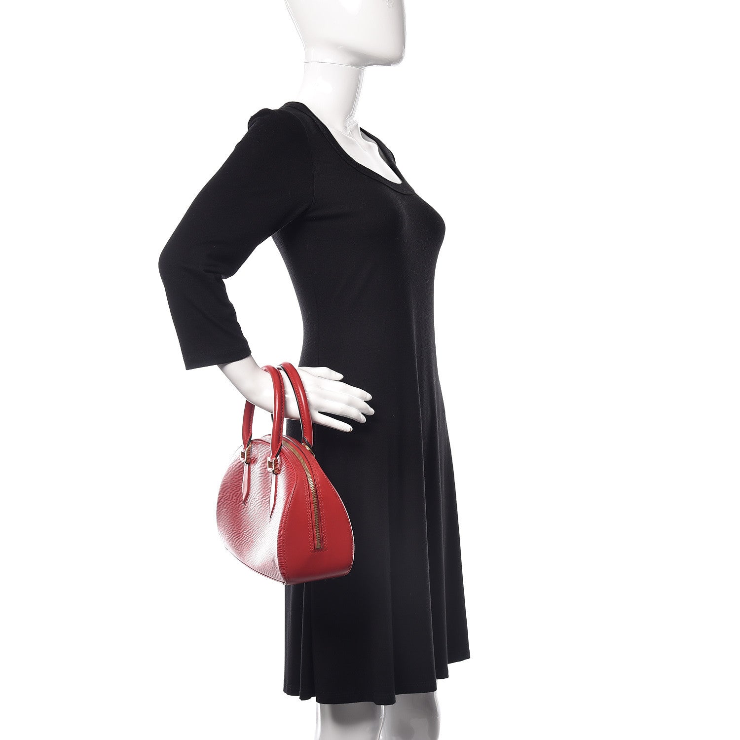 Louis Vuitton Epi Jasmin Castillan Red 2 of 8