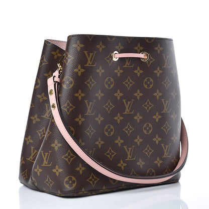 Louis Vuitton Monogram Neonoe MM Rose Poudre 3 of 13