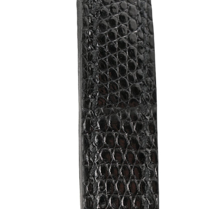 Hermes Lizard Constance 18 Black 12 of 13