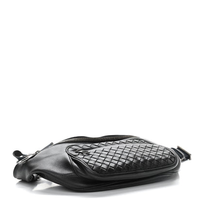Bottega Veneta Nappa Intrecciato Belt Bag Black 3 of 10