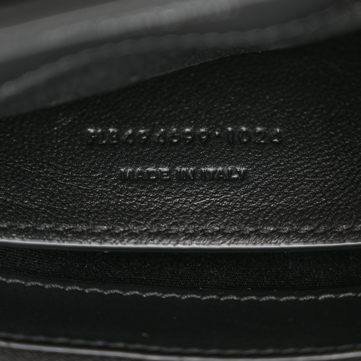 Saint Laurent Calfskin Y Quilted Monogram Small Loulou Crossbody Bag Black 7 of 10