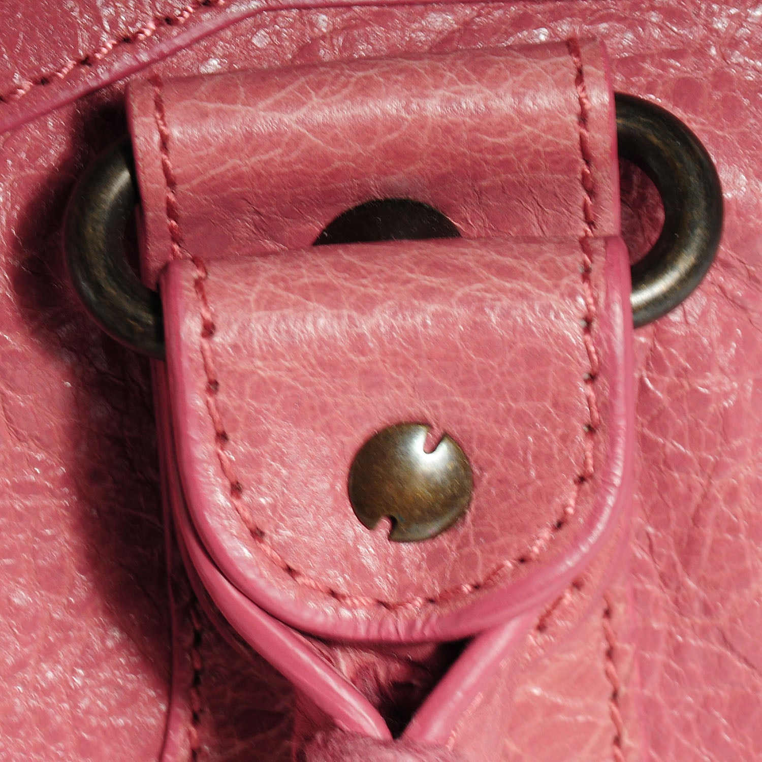 Balenciaga Agneau Classic Hardware Part Time Rose Bruyere 11 of 15