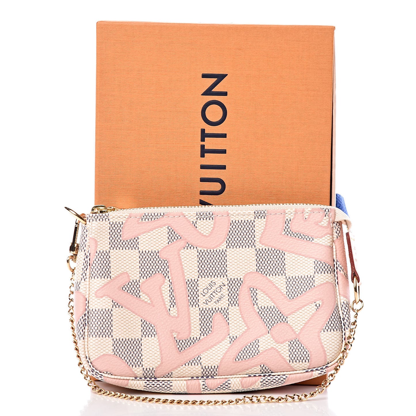 Damier Azur Tahitienne Mini Pochette Accessories