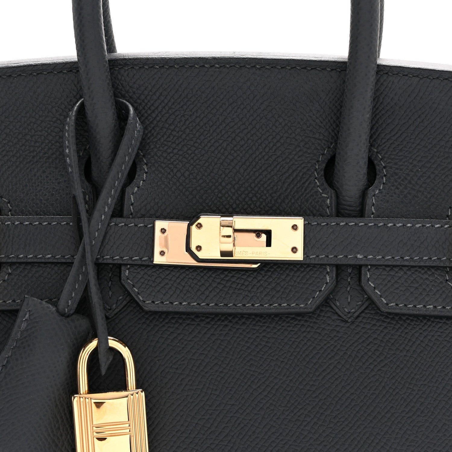 Hermes Epsom Birkin Sellier 25 Gris Misty 8 of 15