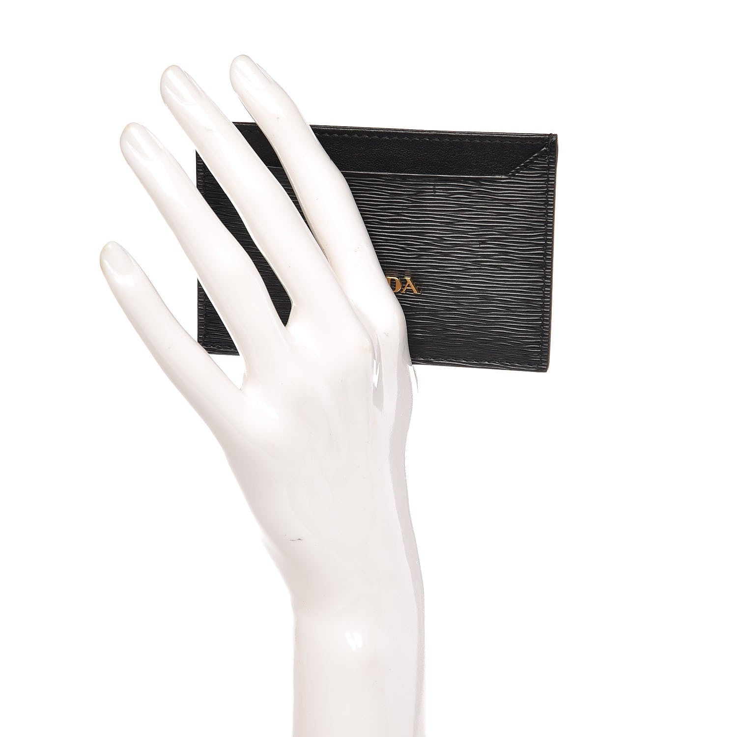 Prada Vitello Move Card Case Black 2 of 7