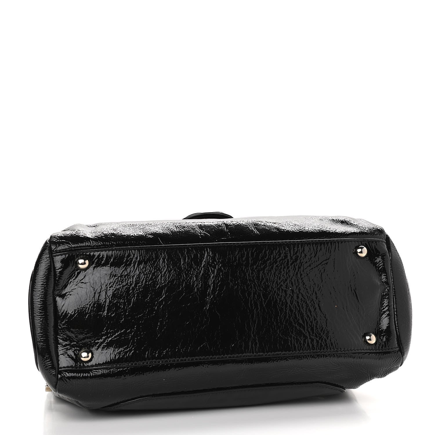 Chanel Patent Large Luxe Ligne Flap Black 3 of 10