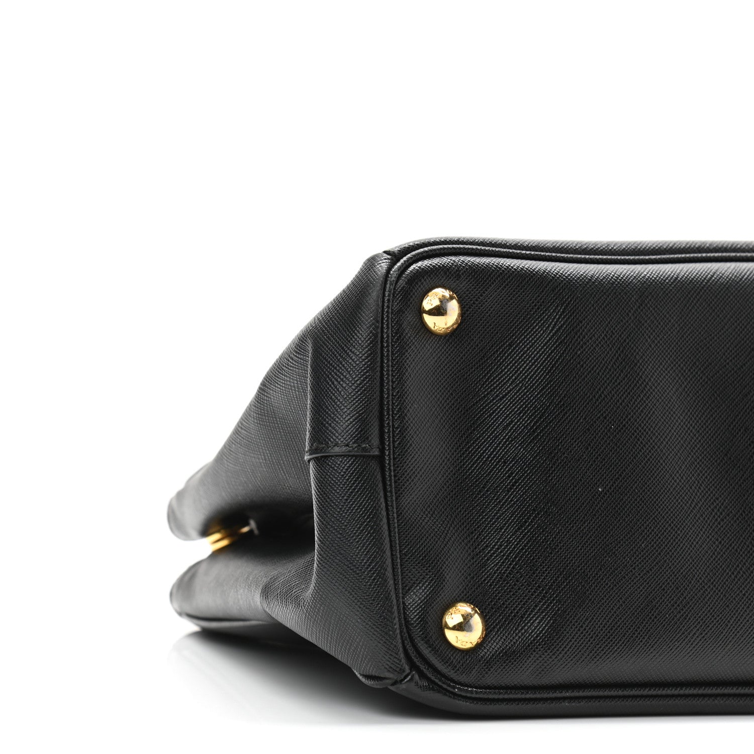 Prada Saffiano Small Galleria Double Zip Tote Black 8 of 11