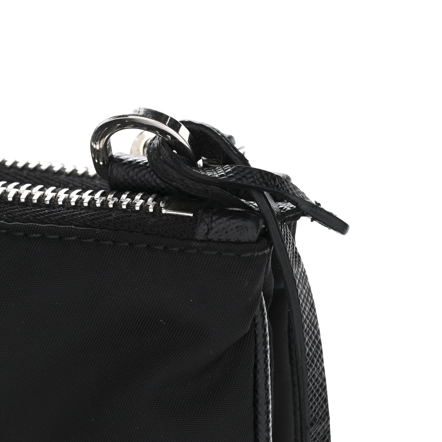 Prada Re-Nylon Saffiano Re-Edition 2000 Double Zip Crossbody Bag
