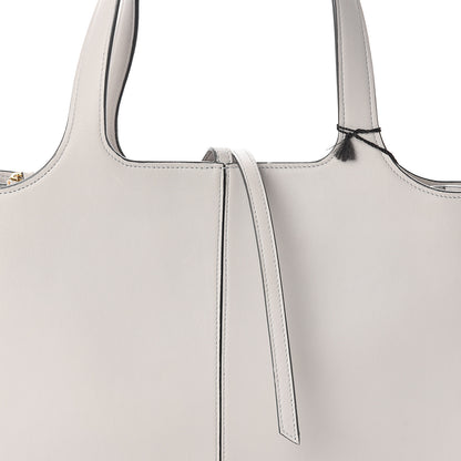 Celine Smooth Calfskin Medium Tri-Fold Bag Pearl Grey 6 of 8
