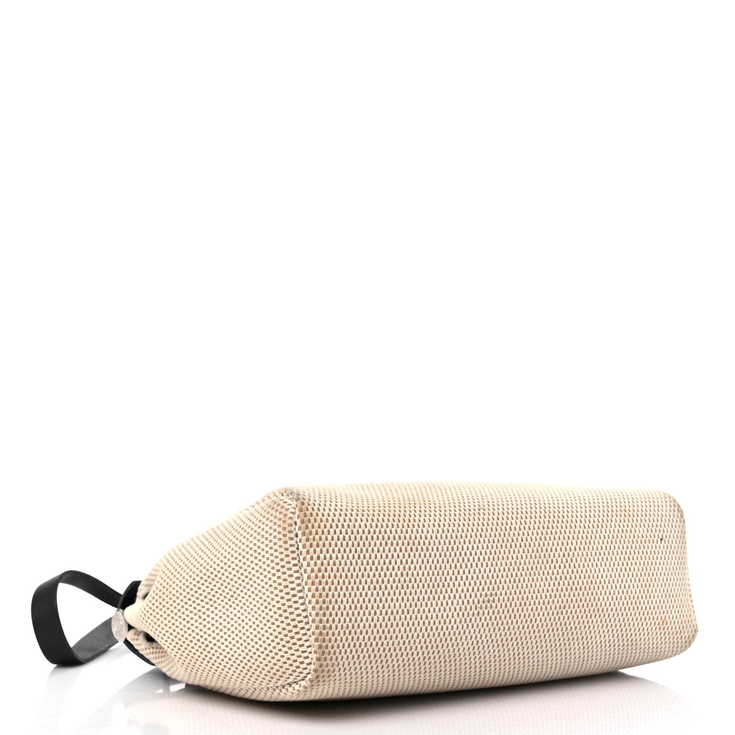 Toile Vache Calfskin Herbag 30 PM Ficelle Black
