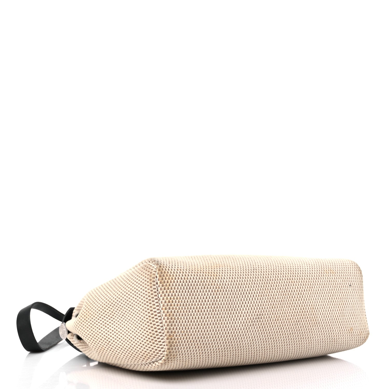Hermes Toile Vache Calfskin Herbag 30 PM Ficelle Black 5 of 27