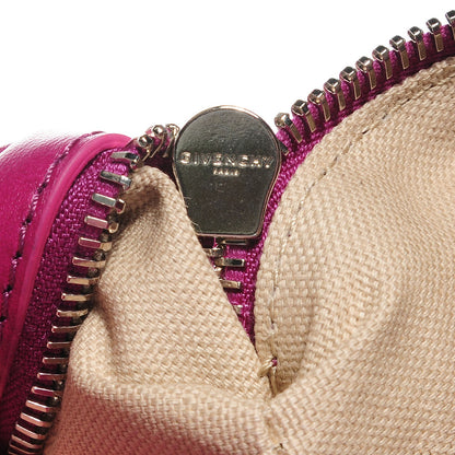 Givenchy Textured Calfskin Small Pandora Pure Flap Bag Orchid Purple 8 of 8