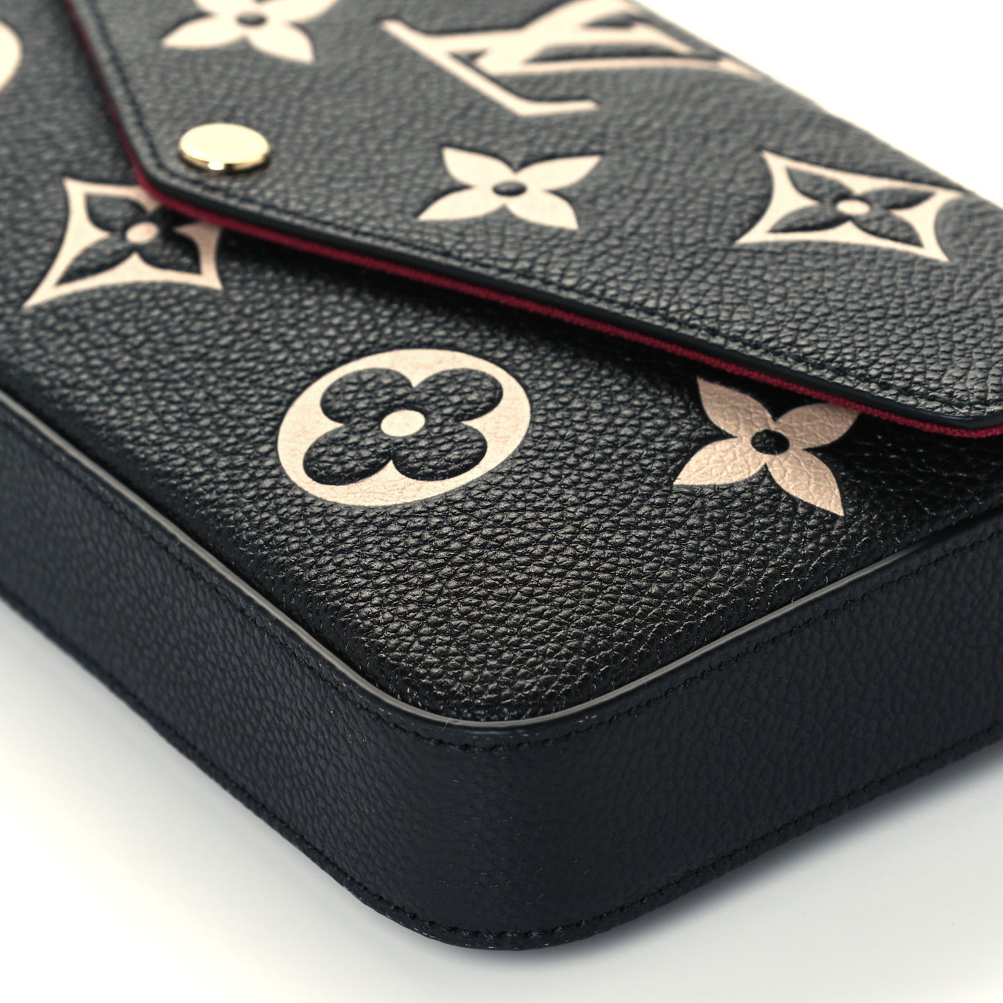 Empreinte Monogram Giant Felicie Pochette Black Beige