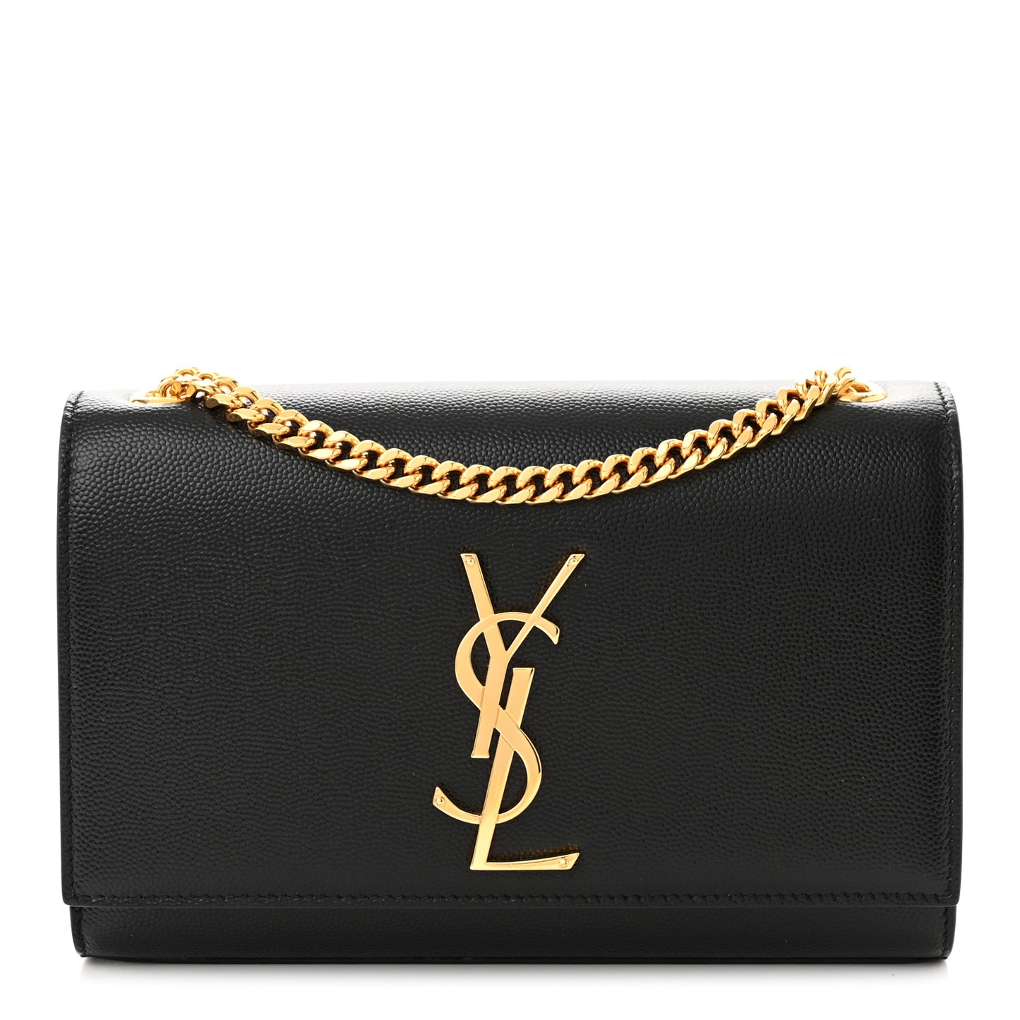 Grain De Poudre Small Monogram Kate Satchel Black