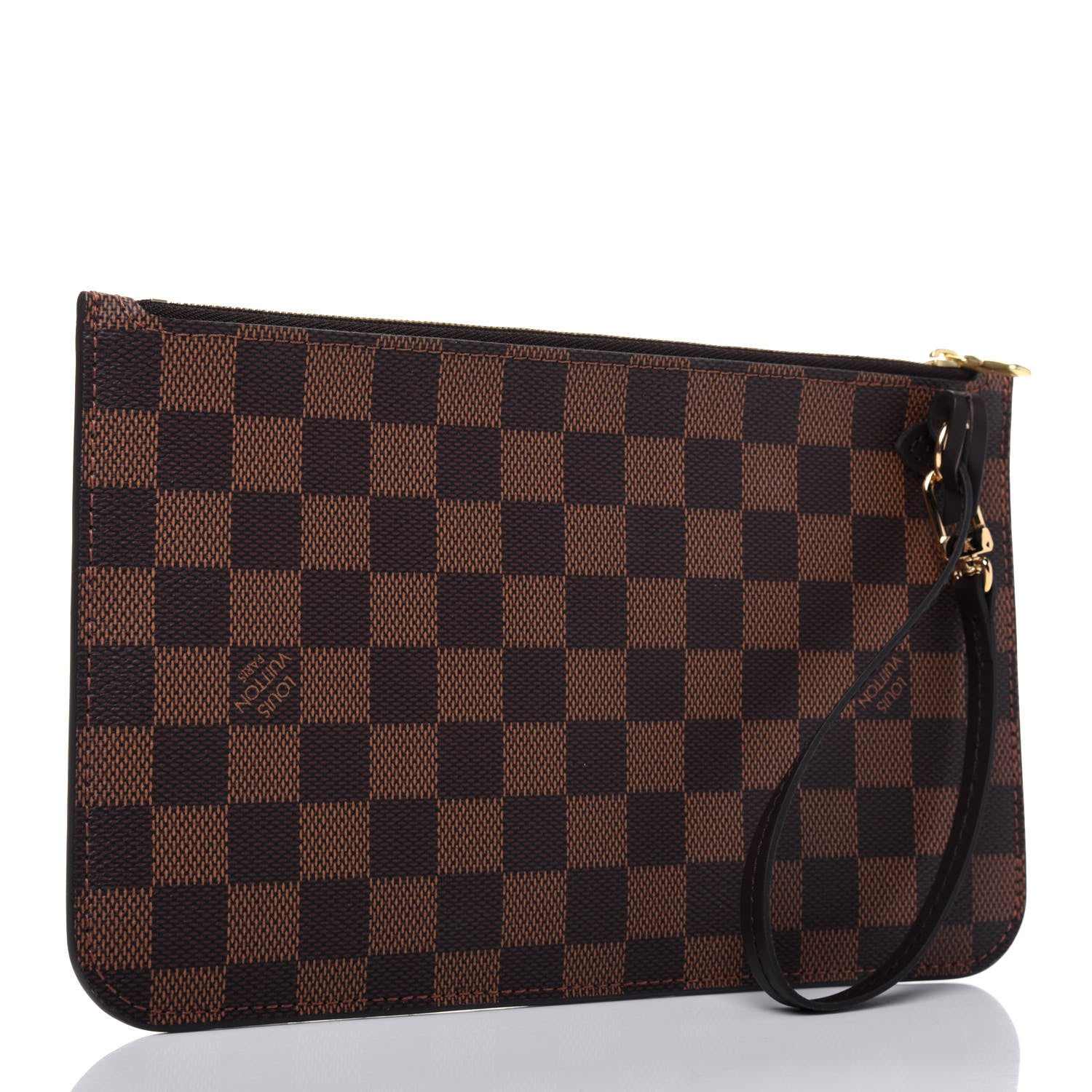 Louis Vuitton Damier Ebene Neverfull MM GM Pochette 3 of 10