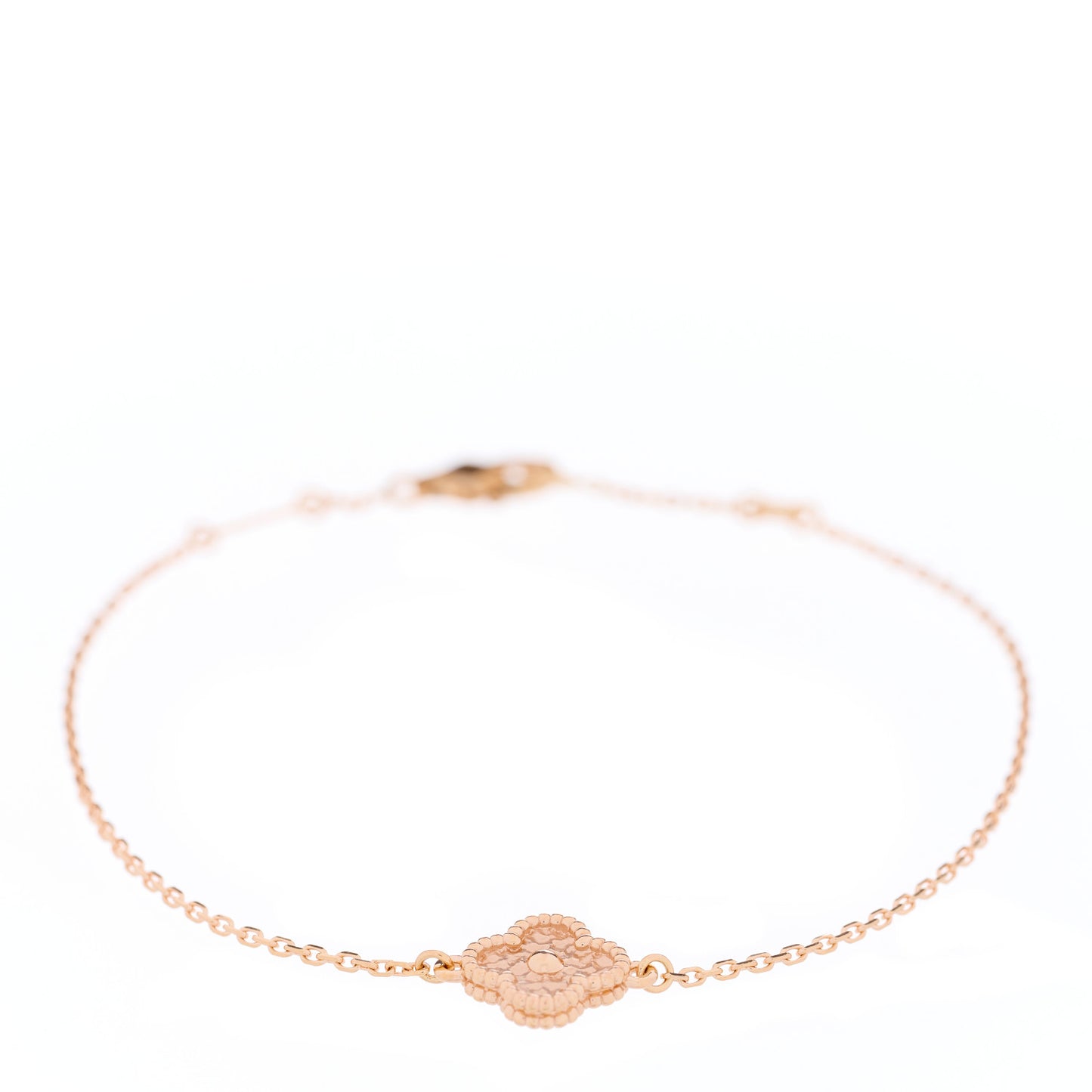 18K Rose Gold Sweet Alhambra Bracelet