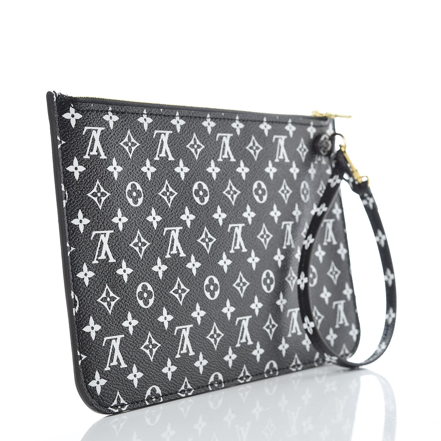 Monogram Giant Jungle Neverfull MM GM Pochette Black