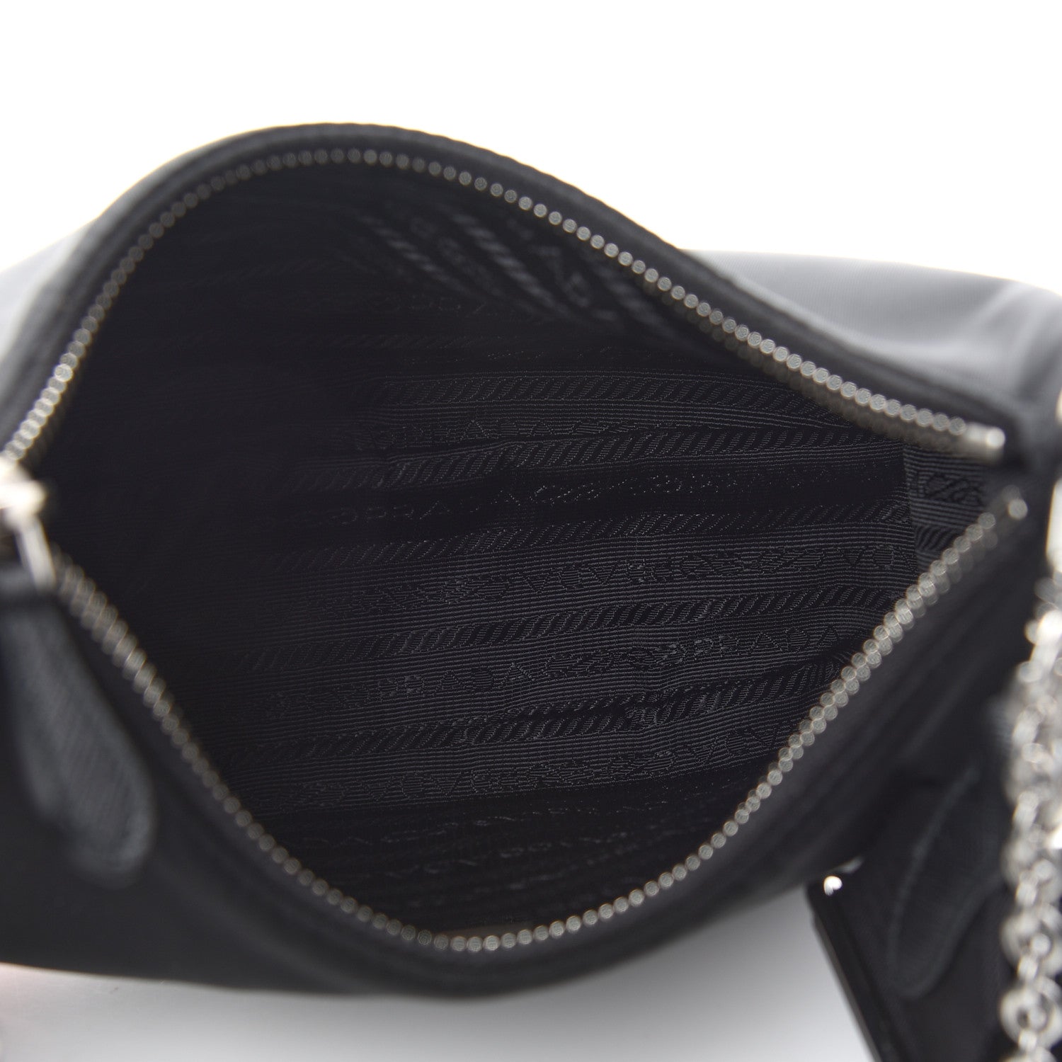 Prada Nylon Re-Edition 2005 Shoulder Bag Black 5 of 9