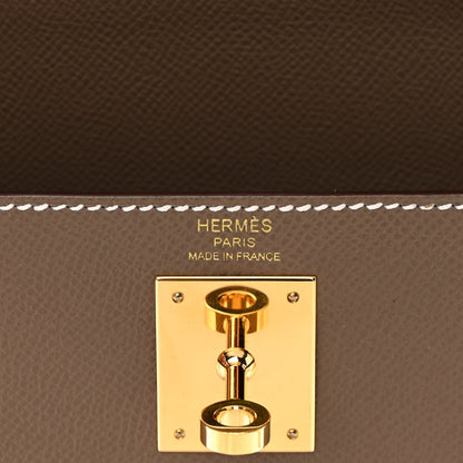 Hermes Epsom Kelly Sellier 28 Etoupe 6 of 13