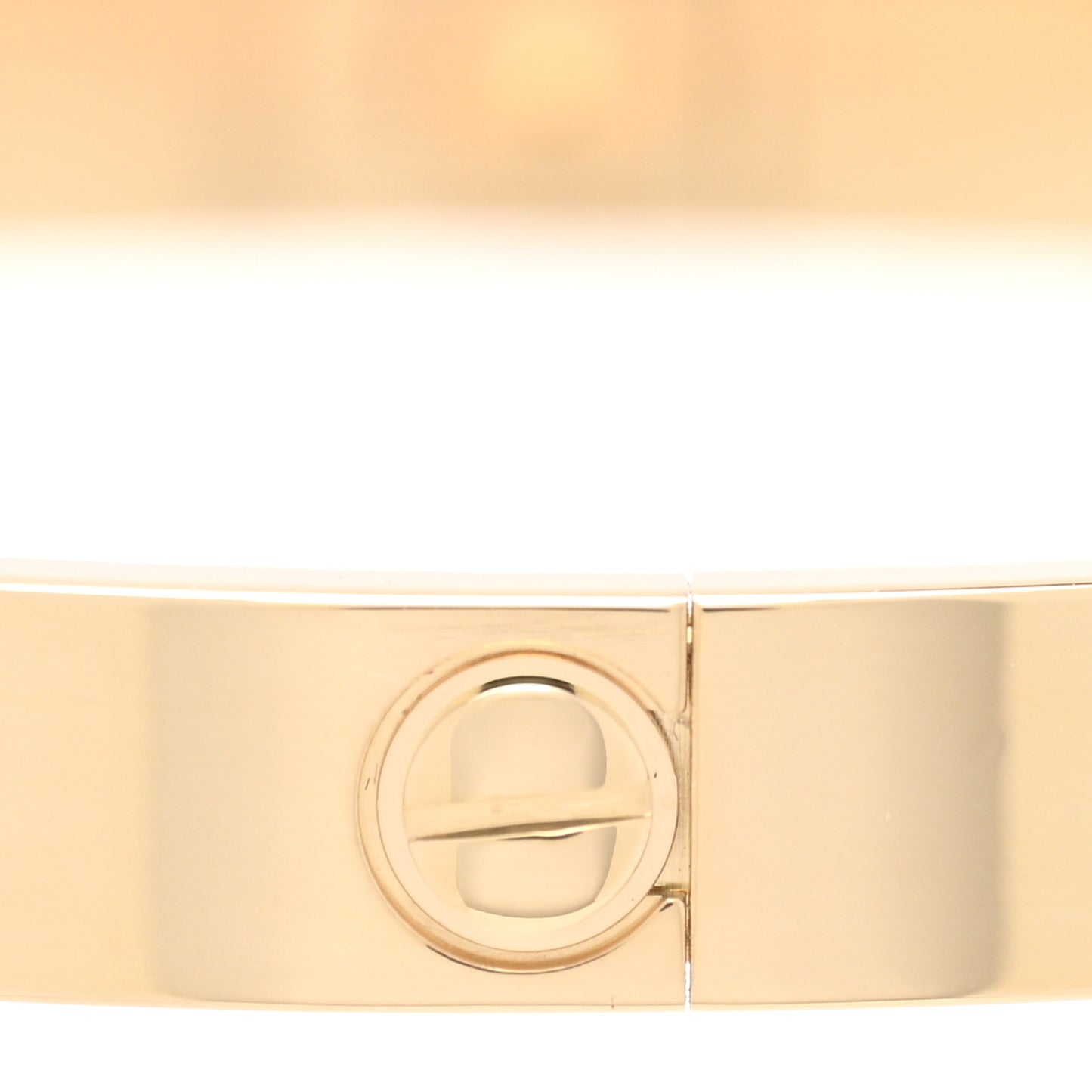 18K Yellow Gold LOVE Bracelet 19