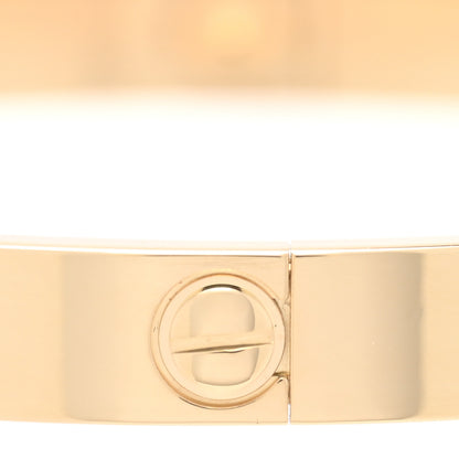 Cartier 18K Yellow Gold LOVE Bracelet 19 7 of 9