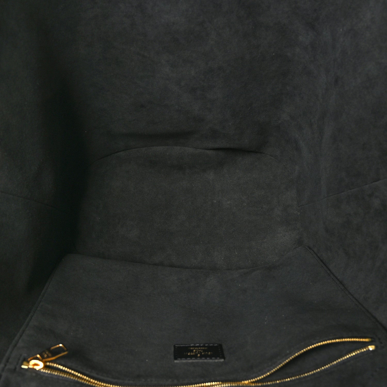 Louis Vuitton Raffia Saint Jacques Tote Black 6 of 9