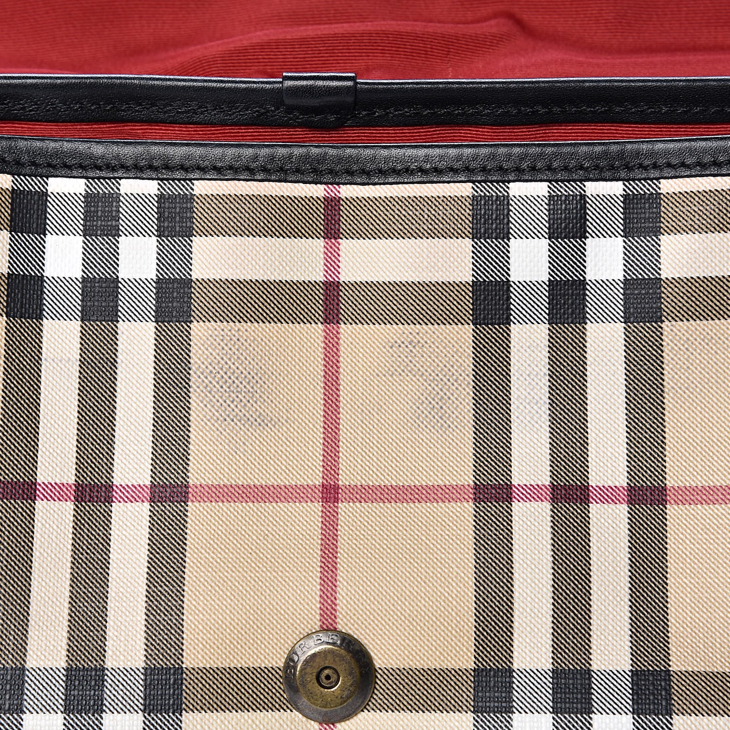 Burberry House Check Satchel Black 10 of 17