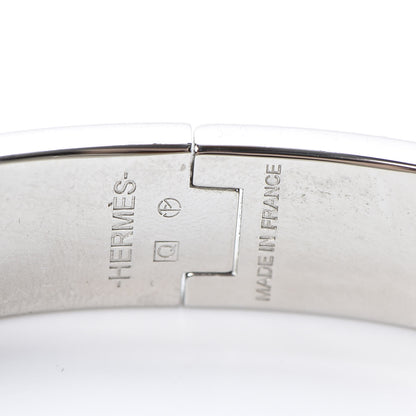 Hermes Enamel Narrow Clic Clac H Bracelet PM Rose Dragee 3 of 4