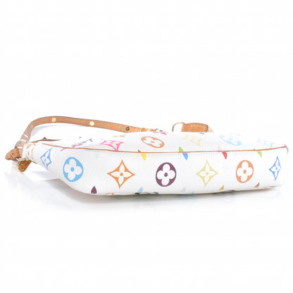 Louis Vuitton Monogram Multicolor Pochette Accessories White 4 of 8