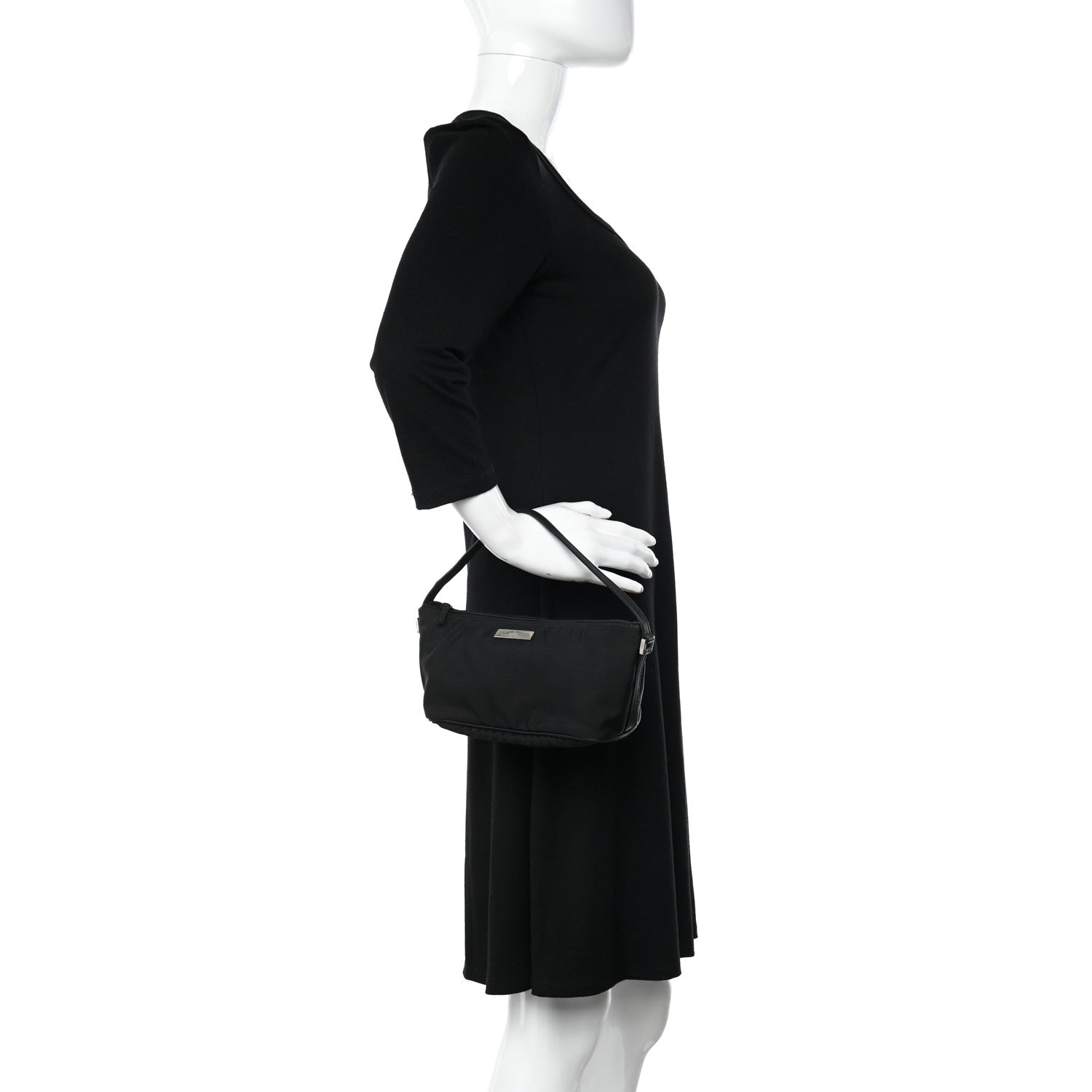 Gucci Monogram Boat Pochette Black 3 of 11
